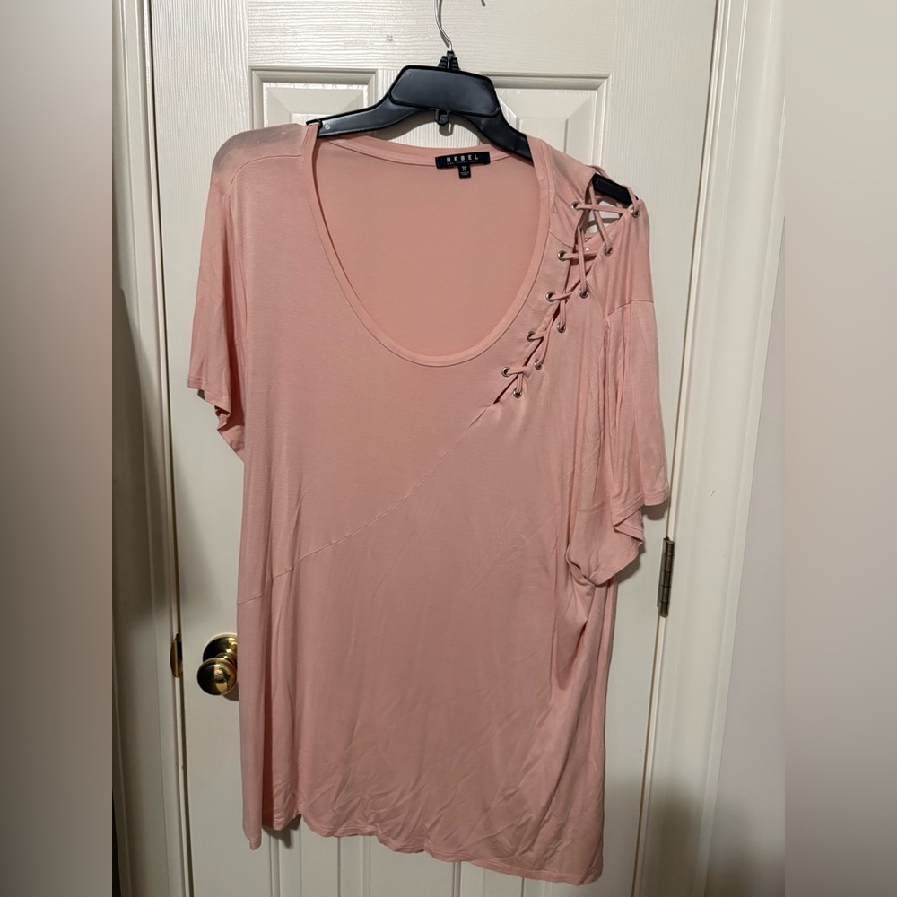 Rebels Soft Pink Blouse